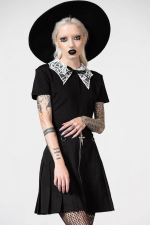 Killstar Apprentice Top Černé | CTWYAU-762
