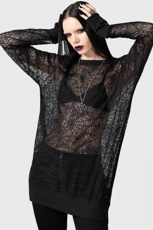 Killstar Arack Top Černé | DKSPWZ-829