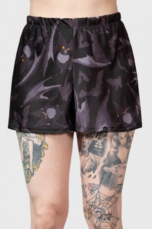 Killstar Asperity Shorts Černé | ZHOQUT-321