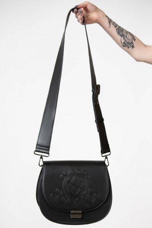 Killstar Austra Handbag Černé | OZSUNY-031
