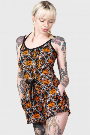 Killstar Barn Mouse Cami Top Černé | UMYFGD-452