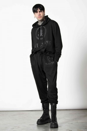 Killstar Be The Magic Sweatpants Černé | CJTMNQ-183