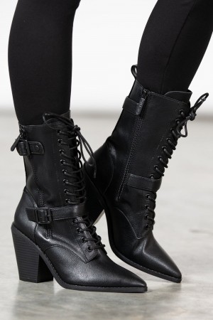 Killstar Beatrix Boots Černé | FZSQWM-824