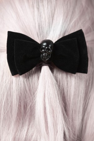 Killstar Bow Down Barrette Černé | OVCWHM-064