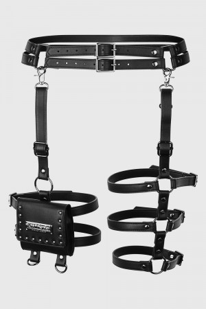 Killstar Carrion Harness [PLUS] Černé | PDFLKC-183