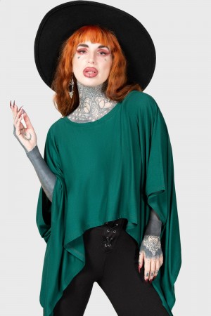 Killstar Celestial Bodies Top [TEAL] Zelene | AOCNRM-759