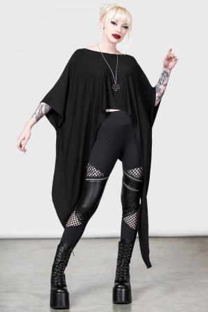 Killstar Celestial Bodies Top Černé | ACPFOD-257
