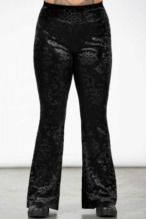 Killstar Chill Daze Jóga Pants Černé | JVZYLM-125