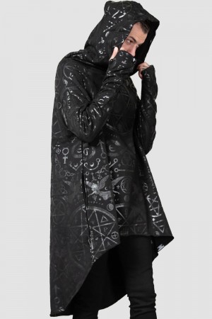 Killstar Cult Ritual Hoodie [B] Černé | LHBJSP-726
