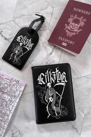 Killstar Danse Macabre Travel Set Černé | FCBMZT-273