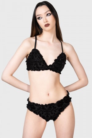 Killstar Dark Fairyland Panty Černé | CAVBDK-785
