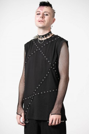 Killstar Dead Punch Vest Černé | GBXSJV-150