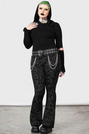 Killstar Doom Tribe Flares Černé | JMWRQP-908