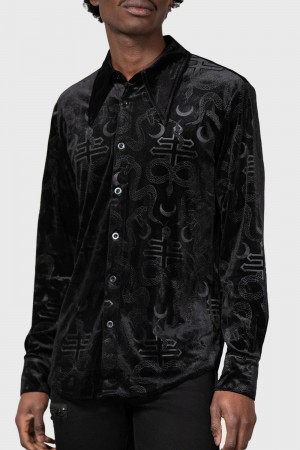 Killstar Draegen Shirt Černé | SFZYKU-610