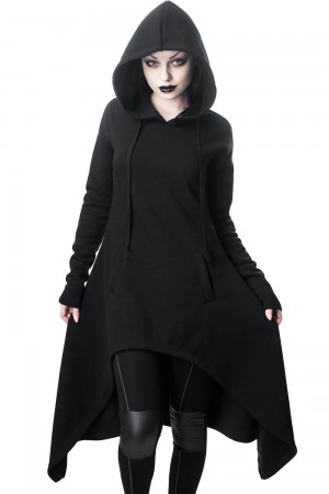 Killstar Dungeoness Hoodie Černé | OXLYKU-051