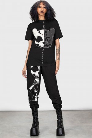 Killstar Duplexity: Relic Jogger Černé | UBEJGN-156