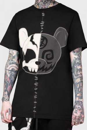 Killstar Duplexity: Relic T-Shirt Černé | DVXCOJ-653