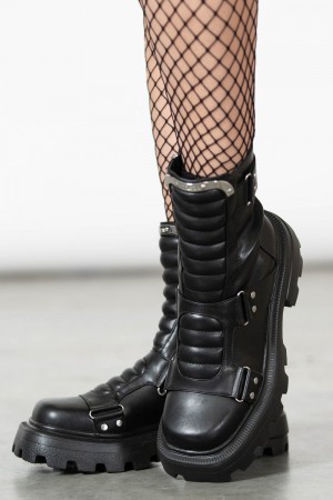 Killstar Dust Devil Boots Černé | COLDGI-126