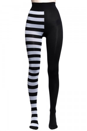 Killstar Ella Tights [WHITE] Bílé | IDALBE-354
