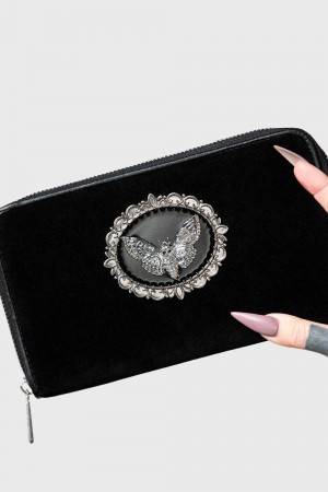 Killstar Enchanted Tales Wallet Černé | GHXUNS-952