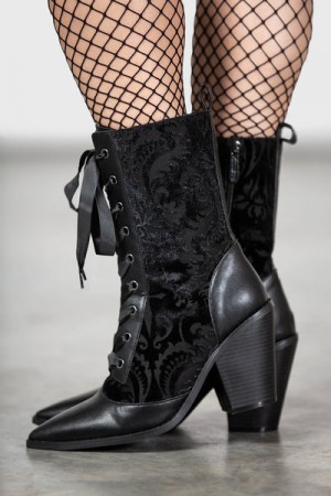 Killstar Enigma's Secret Boot Černé | AREONW-726