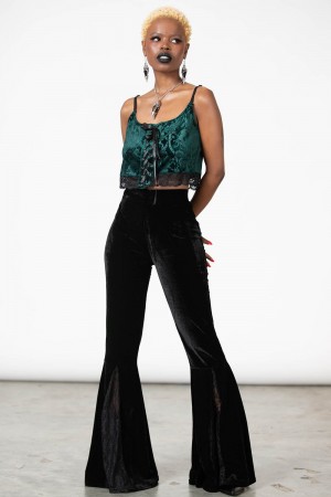 Killstar Fabled Tank Top [EMERALD] Zelene | CUBGYA-108