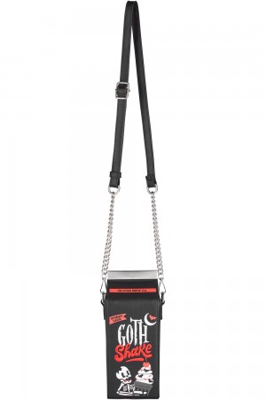 Killstar Goth Shake Handbag Černé | OIUREP-065