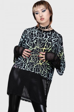 Killstar Heaven Sent Top Černé | NJVDYQ-139