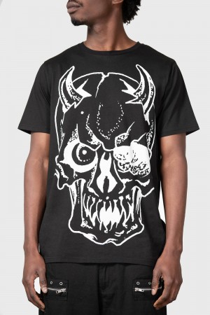 Killstar Hollow Nite T-Shirt Černé | PBMRYI-175