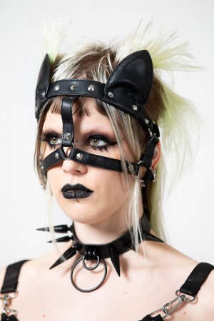 Killstar Hungry 4 You Headpiece Černé | ECOGRH-530