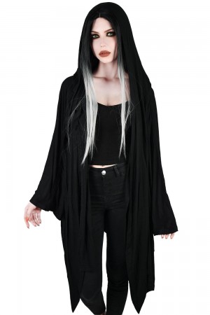 Killstar In The Shadows Cloak Černé | UZPBSO-154