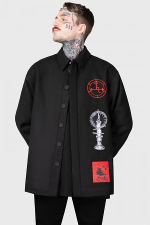 Killstar Incendiary Jacket Černé | AKTYIH-612