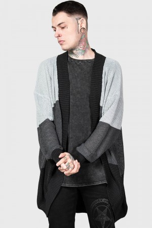 Killstar January Mist Cardigan Šedé | NVLUWP-742