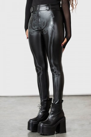 Killstar Keister Leggings Černé | JMYVSF-187