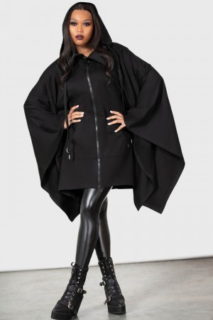 Killstar Lightworks Cloak Černé | HTGMNR-681