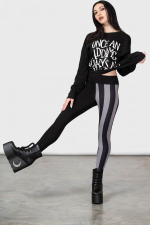 Killstar Loathe Leggings Černé | IFXMQS-028