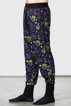 Killstar Magic Elixir Sweatpants Černé | OFXJUN-387