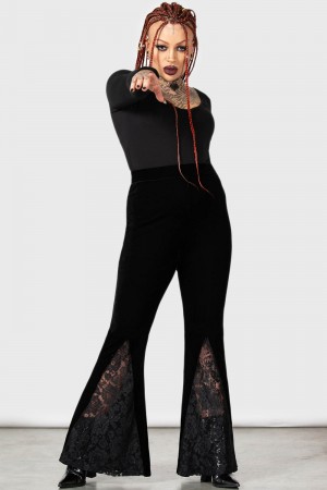Killstar Marisola Flares Černé | NYZHJW-396