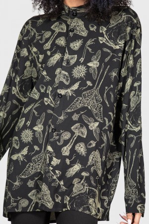 Killstar Odonata Shirt Černé | TEGCKM-513