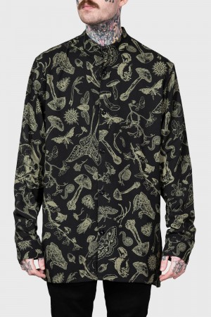 Killstar Odonata Shirt Černé | YPIEHX-813