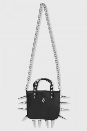 Killstar Off Kilter Handbag Černé | BSYAWH-875