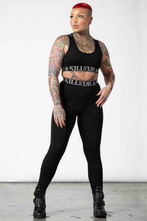 Killstar Prime Time Leggings Černé | MLYCTU-251
