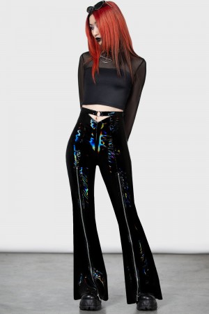 Killstar Rainbow A'Blaze Trousers Rainbow | HPNIOM-249