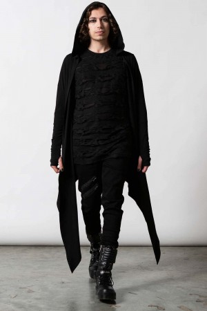 Killstar Reaper Cloak Černé | CHQMVT-314