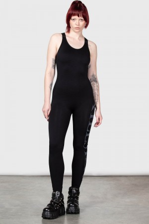 Killstar Scarlet Rising Onesie Černé | WNMRDE-951