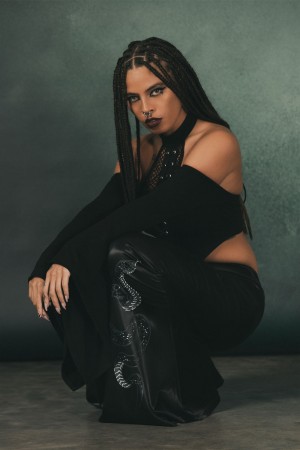 Killstar Slithers Flares Černé | KZCSIJ-284