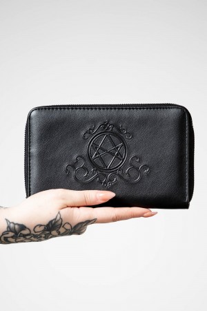 Killstar Spellcaster Wallet Černé | BHMNPE-016
