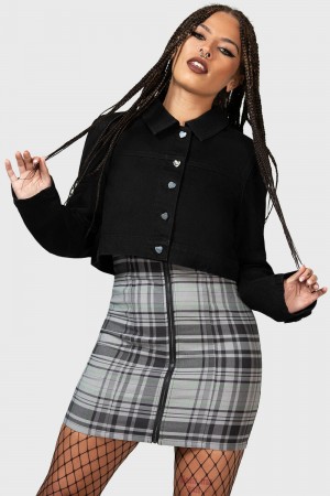 Killstar Sweets Jacket Černé | TAYHOI-593