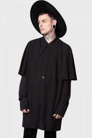 Killstar Tenebrus Shirt Černé | ZXPCNF-962