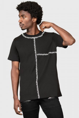 Killstar Thieves Eve T-Shirt Černé | KGQHDM-921